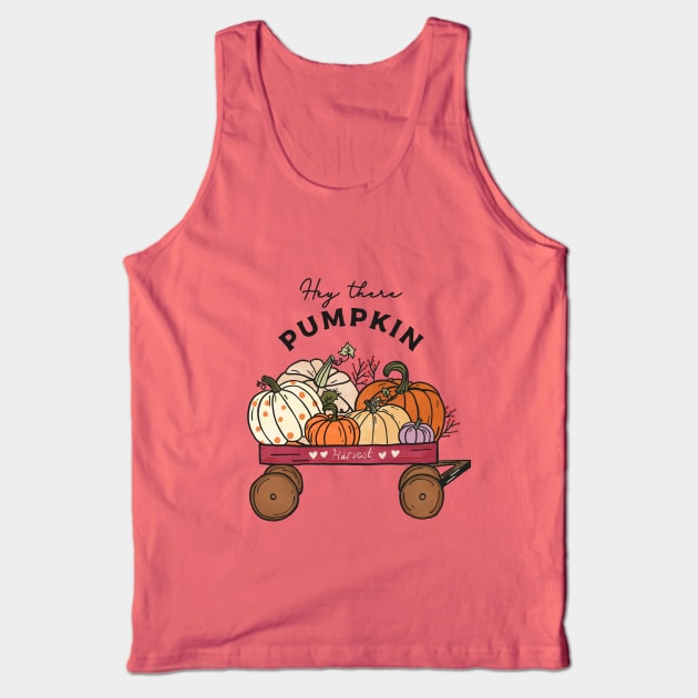 Hey There Pumpkin Tank Top by Erin Decker Creative